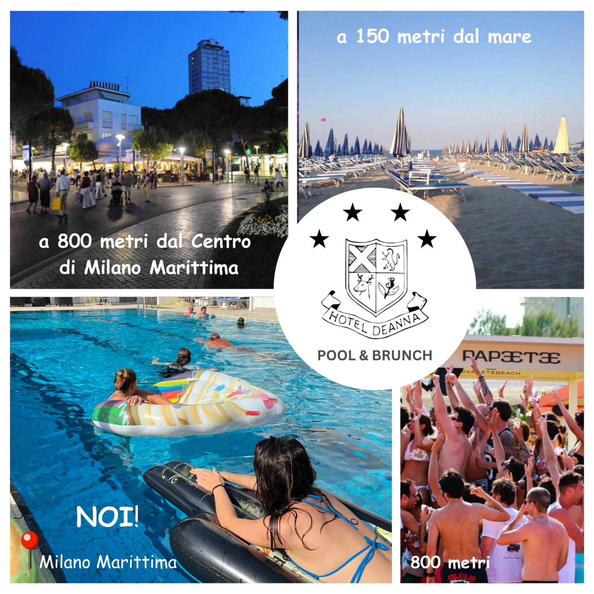 G&D Hotel Deanna Pool&Brunch Milano Marittima Luaran gambar